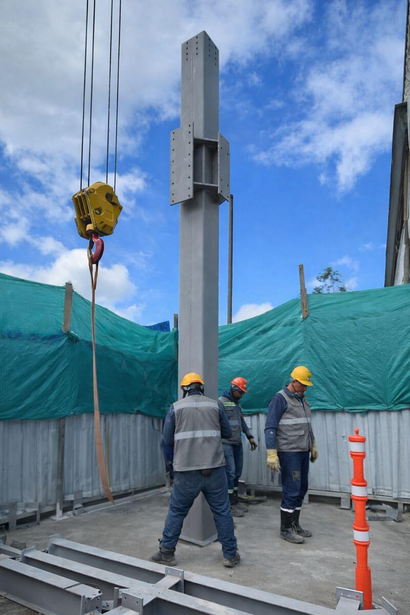 Montaje de estructuras metálicas